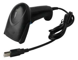 Lector de Códigos de Barras 1D 2D QR USB Alámbrico con Tecnología CMOS de Alta Velocidad