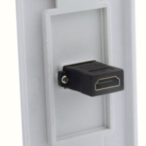 Faceplate HDMI Simple Hembra