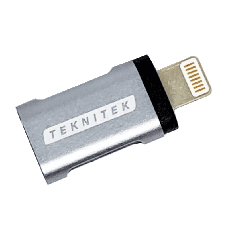 Teknitek ADAPTADOR USB A TIPO C HEMBRA