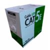 cable red Cat5e 24 AWG CCA 4x2x048mm CCA PVC jacket caja de 305 mts 02