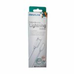 02 PRODUCTOS UNIGLOBALCable Lightning de 24Amp certificado MFI iPhone 5 blanco 15 metros BL CH200CE 02
