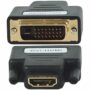 Adaptador Conversor DVI-D (24+1) Macho a HDMI Hembra