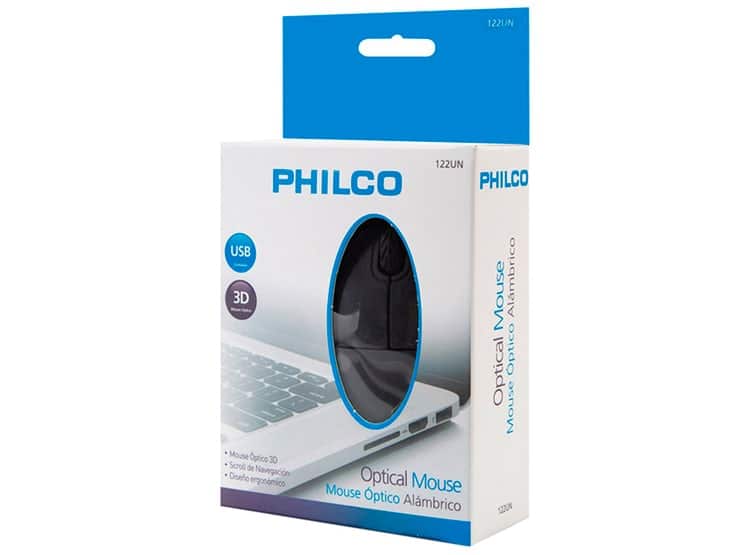 Mouse USB Philco 122UN – BW*