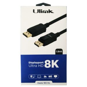 Cable Display Port Ultra HD 8K 18 mts mod UL PRODP8K 03