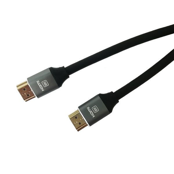 Cable HDMI a HDMI 1.8 mts v2.1, 8k 60Hz, color negro Ulink UL-PROHDMI8K BW*