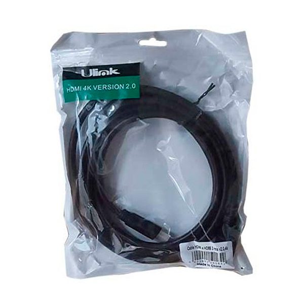 Cable HDMI 10 mts v2.0 4K, aleación – Ulink
