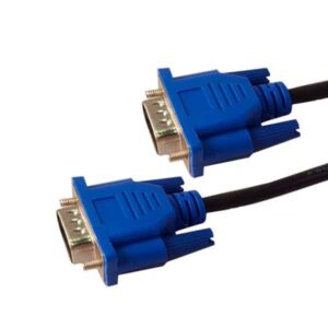 Cable VGA macho  macho delgado conector azul para monitores 01 1