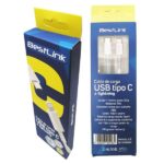 Cable de carga USB tipo C a Lightining Bestlink 01