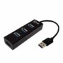 Hub Utek HUB 4 puertos USB 3.0 / mod UT-HUB31