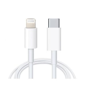 IMAGEN 1 CABLE LIGHTNING1MTS CABLE LIGHTNING USB C CARGA RAPIDA 1 MTS