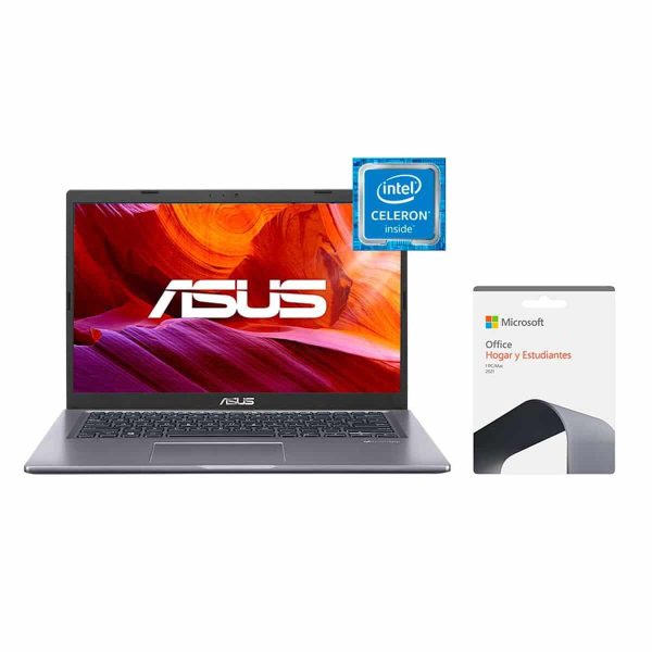 Notebook Asus Laptop X415 Celeron 4GB 128GB SSD 14 5