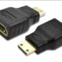 Adaptador Mini HDMI Macho a HDMI Hembra Teknitek 1080p Full HD