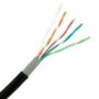Cable de Red UTP Cat5e Exterior Ulink CCA Doble Chaqueta UV 305 Metros