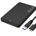 Cofre USB 3.0 para Discos Duros SSD/HDD SATA 2.5"