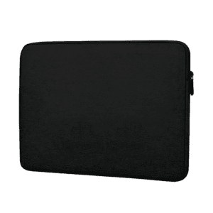 funda notebook 14 neopreno con cierre negra