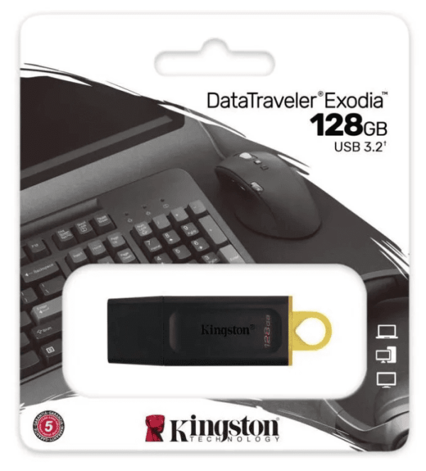 pendrive kingston datatraveler exodia 128gb