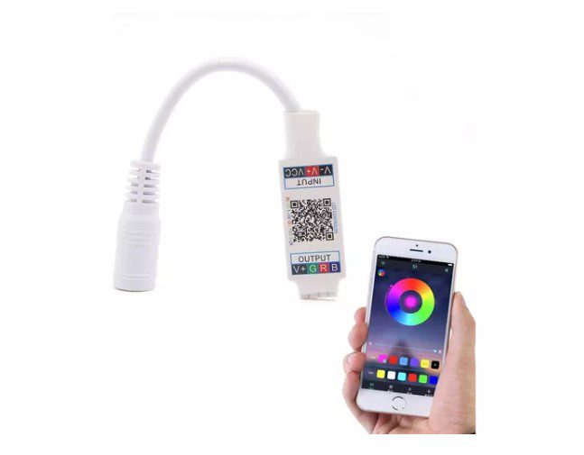 Mini Control Remoto Para Cinta Led Smart Bluetooth
