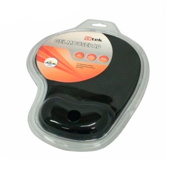 Mousepad de Gel con bordes tejidos, 200*232*3mm Utek UT-MP305