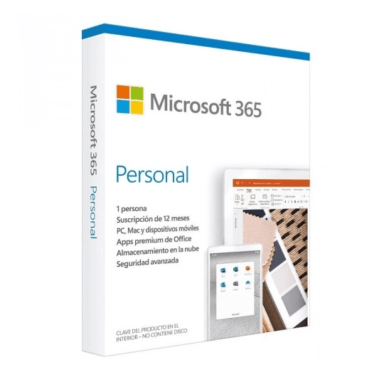 Microsoft Office 365 Personal, 1 PC, Anual