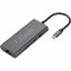 Adaptador HUB USB C 8 en 1 Multipuerto Ulink UL-ADC801 con HDMI 4K, USB 3.0, Ethernet Gigabit y Carga PD 100W