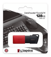 Pendrive Kingston DataTraveler Exodia 128GB USB 3.2′