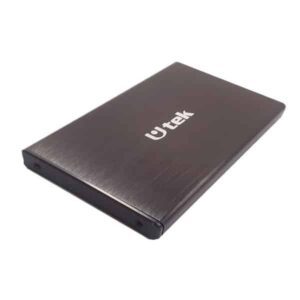 Cofre porta disco duro SATA 2.5 conexion USB 2.0 negro mod UT HDD020BL 01
