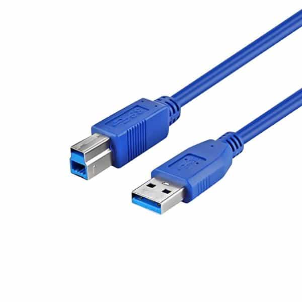 Cable USB 3.0 A-B para impresora 1.8 mts