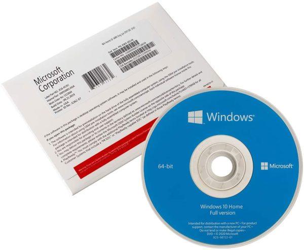 Microsoft Windows 10 Home OEM 64 bit Español