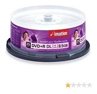 DVD+R 8.5GB DL Imation 8x 4 Horas