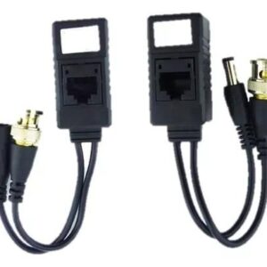 Balun Rj45 A Bnc Para Camaras Hd Seguridad Cctv