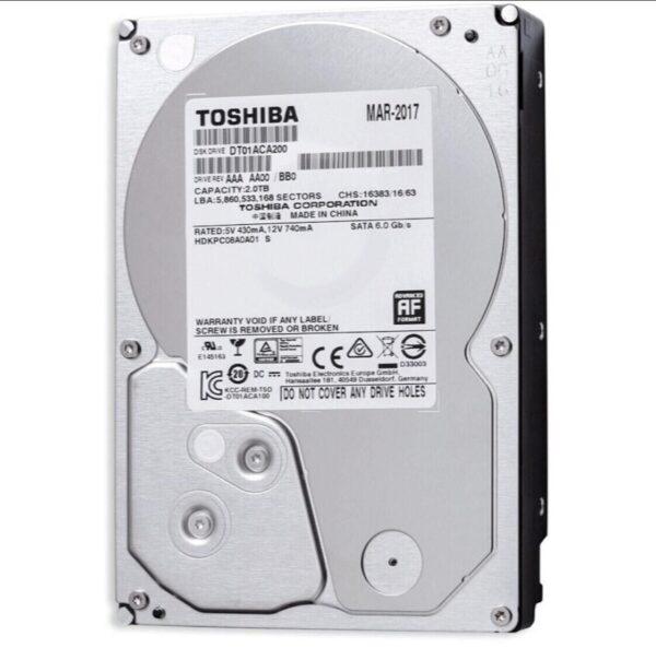 Disco Duro Toshiba Video CCTV 2TB Open Box