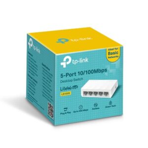 Switch LS1005 de Escritorio de 5 Puertos 10 100Mbps TPLink