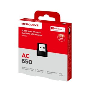 USB Wifi Mercusys Nano MA20N AX300