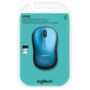 Mouse Inalámbrico Logitech M185 Azul - Conexión Fiable, 1000 DPI y 12 Meses de Batería