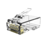 Trimerx Conector RJ45 Cat 6 Profesional 50 Unidades 50µ Oro Nuevo