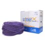 Trimerx Cable UTP Cat 6 LSZH 305 Metros 100% Cobre 23AWG Violeta