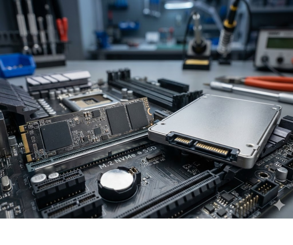 SATA vs NVMe: Entendiendo las Diferencias Clave en Rendimiento y Costo para SSD Internos