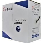 Bobina de Cable de Red Cat 5 UTP Gris 200m