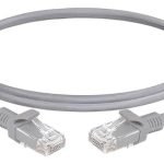 Cable de Red Patch Cord Cat 6 UTP Gris 3m