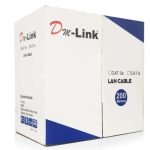 Bobina de Cable de Red Cat 6 UTP Gris 200m