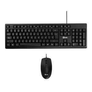 Kit Teclado y Mouse Alámbrico USB Utek UT-KTD250