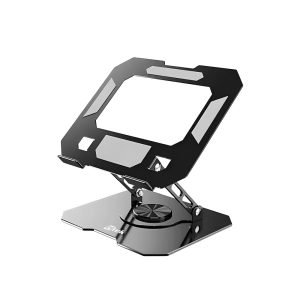 Soporte Alzador Ergonómico Giratorio 360º de Metal para Notebooks hasta 17"