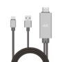 Adaptador USB tipo C a HDMI 4k de 1,8 M con cable USB de carga Mod. UL-CHDMICB