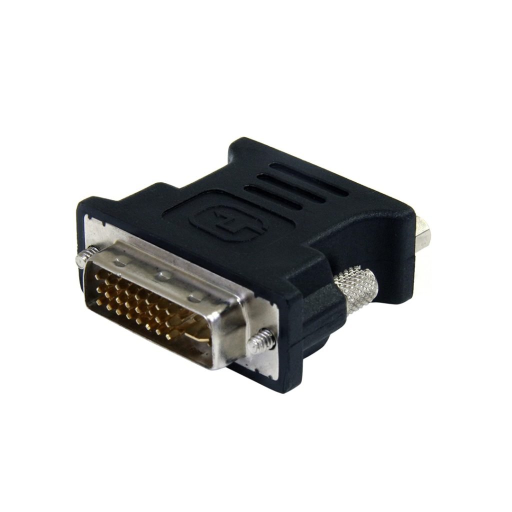 Adaptador de Video Ulink DVI-I (24+5) Macho a VGA (HDB15) Hembra | UL-ADDVI