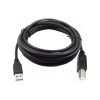 Cable USB 2.0 Ulink A-B para Impresora | 5 Metros | Negro Cable USB 2.0 Ulink A-B para Impresora