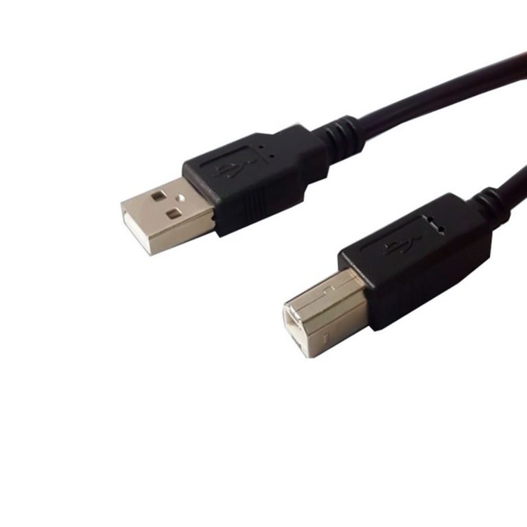 Cable USB 2.0 Ulink A-B para Impresora | 5 Metros | Negro