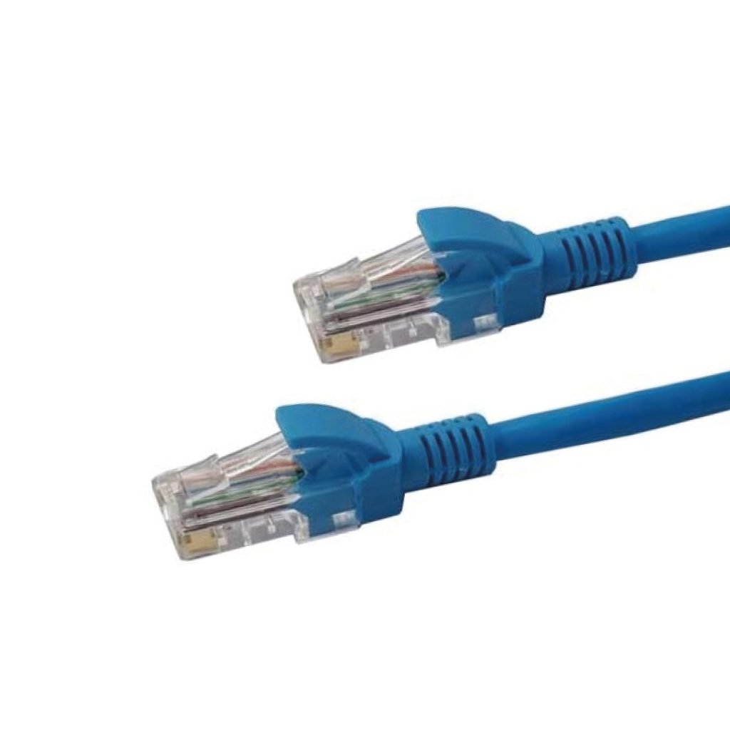Cable de Red Patch Cord Cat 6 UTP 2 Metros Azul