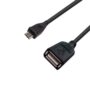 Cable micro USB a USB hembra OTG en bolsa