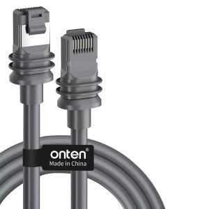 Cable de Red Patch Cord Cat 5e UTP 20 Metros Negro