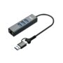 Hub USB 3.0 con Adaptador de Red Gigabit Ethernet 2
